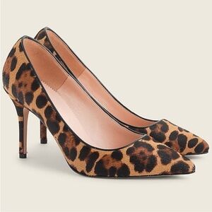 J. Crew Collection Elsie Leopard Heels